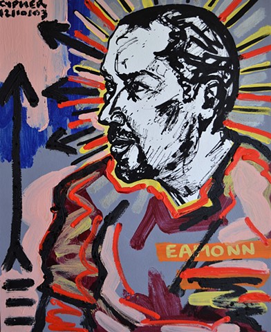Eamonn No. 2, 2003, david brendan murphy, cypher, the panic artist