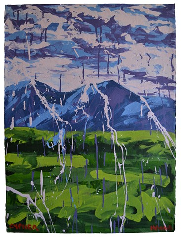 Landscape No. 3, David Brendan Murphy, affordable art, cheap art, bargin art, painting, 
