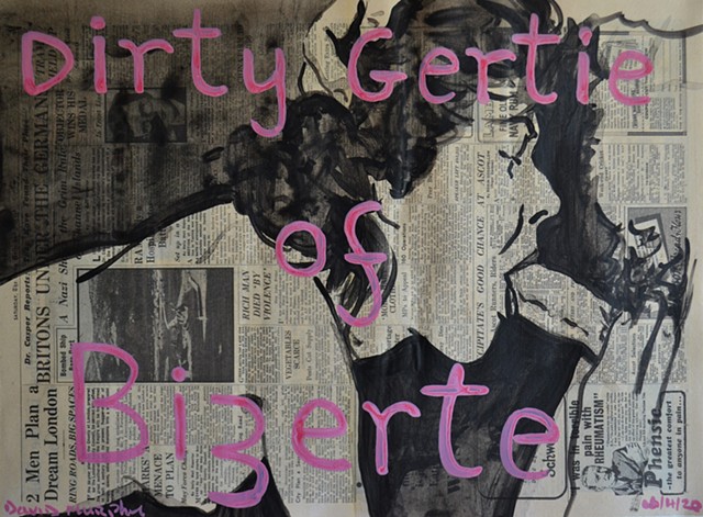 Dirty Gertie of Bizerte, newspaper, porn, vintage, david murphy,