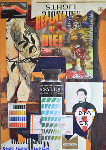 Repent or Die, erotica, art brut, outsider art, neo-expressionism, expressionism, David Murphy