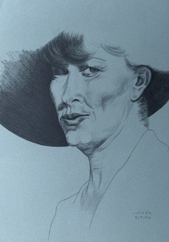 Mature Woman in Hat