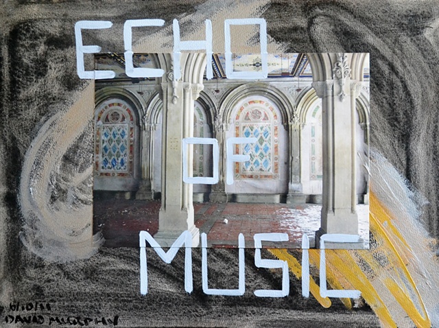 Echo of Music, David Brendan Murphy, Cypher, The Panic Artist, Irish, Artist, Painter, 