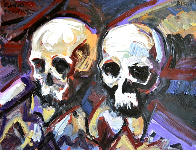 Skulls No. 1, 2011, david brendan murphy, cypher, the panc artist