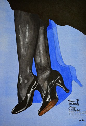 Legs In Blue, 1987, david brendan murphy, cypher, the panic artist