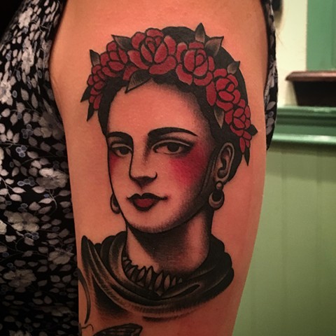 Frida Kahlo Tattoo, Woman Tattoo
