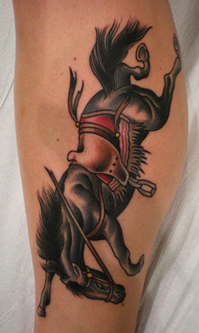 Horse Tattoo, Traditional Horse