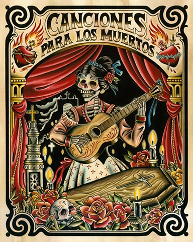 Day of the Dead Poster, Dia de los Muertos
