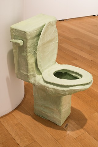 Green toilet
