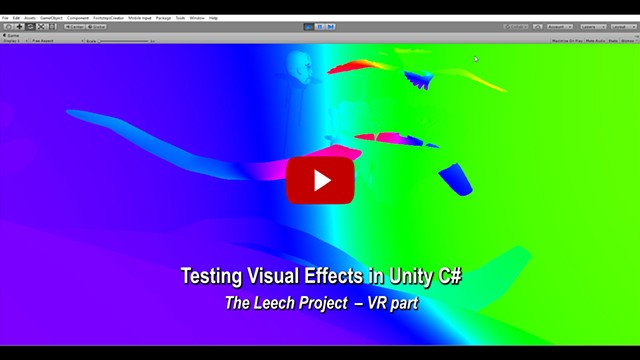 Visual Effects Test in Unity & C#
- VR part