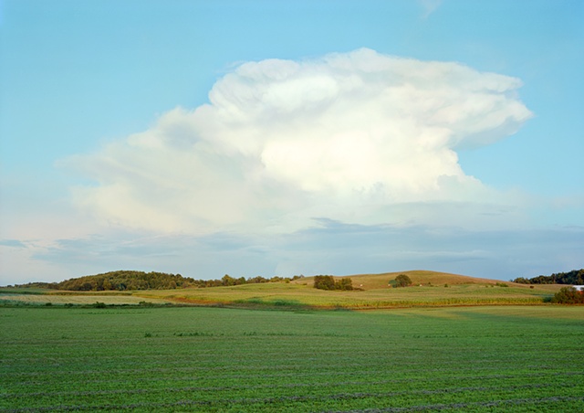 Fields and Clouds (on the road to Shawano)
