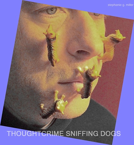 THOUGHT CRIME SNIFFING DOGS