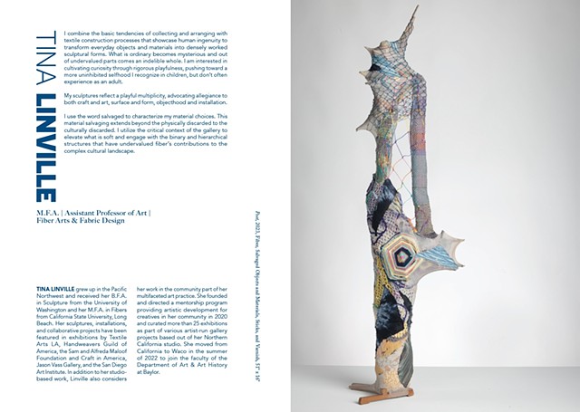 Check out my work in this spread in the Baylor Biennial Faculty Exhibition Catalogue