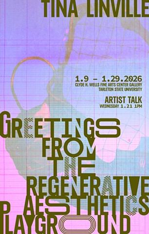 What are Regenerative Aesthetics? Check out my solo show to find out...