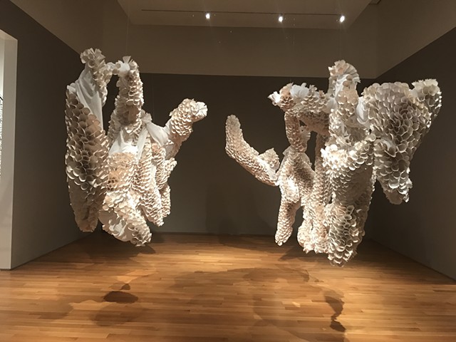 Site Specific Installation at Asia Society Texas Chapter; Part of exhibition titled SiteLines. 2019