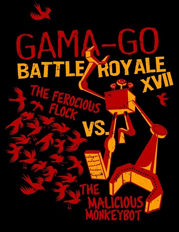 GAMA-GO T-Shirt Design: Battle Royale xviii
