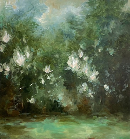 Passage (After Sargent's Magnolias)