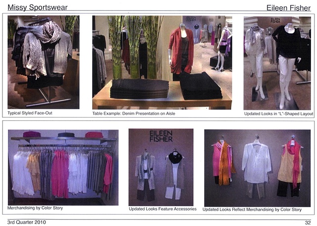 Lord and Taylor Corporate Communications: Sportswear Guideline Page, Eileen Fisher 