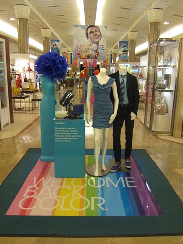 Macy's Corporate Marketing: Welcome Back Color Campaign, Flagship Main Entry