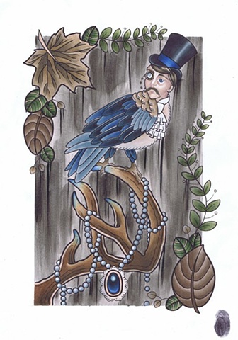 Bird Folk - Gentleman by Kitty Dearest.