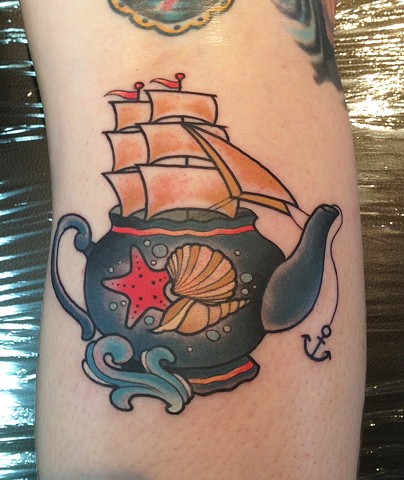 Teapot Ship by Kitty Dearest