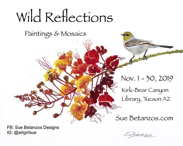 Wild Reflections Exhibit at the Kirk Bear Canyon Library 
