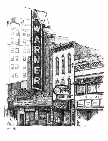 The Warner Theatre, Erie, PA USA