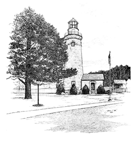Land Lighthouse, Erie, PA USA 