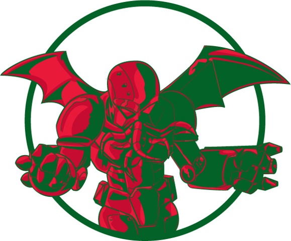 logo of the all powerful Cthulu, as a mech