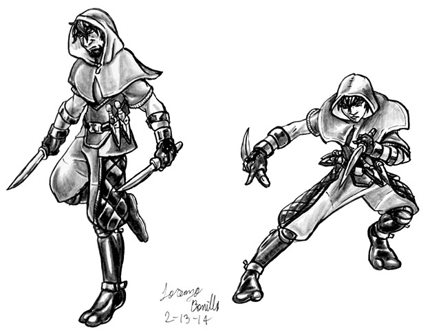 Rogue Class - Male and Female