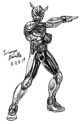 Theme #1: Armored Characters - Kamen Rider Jaeger