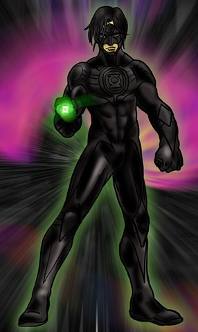 PR:Redesign-Green Lantern Kyle Rayner:Stealth Mode