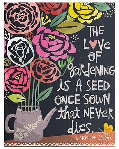 Roses Quote Poster