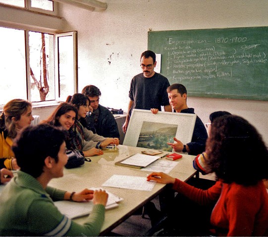 Teaching in Turkey with Doug Russell - 1998