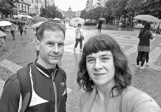 With Greta in Prague