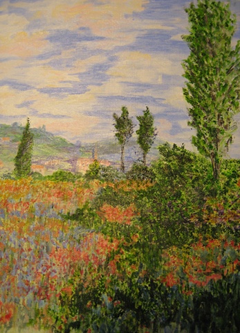 Landscape 2 d'apres Monet