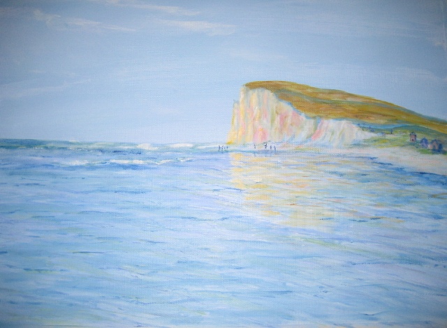 Seascape d'apres Monet