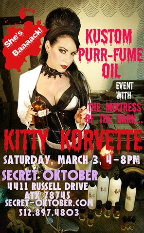 Kitty's Kustom Purr-fume Event