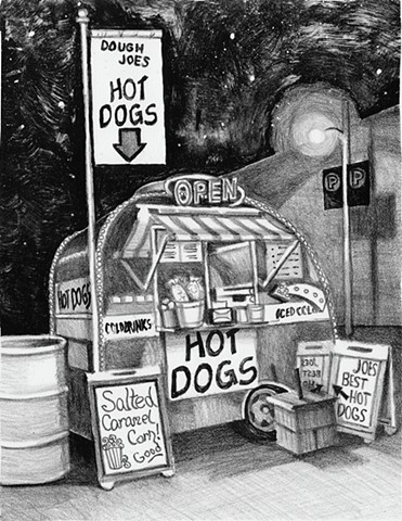 Dough Joe's hot dog hut