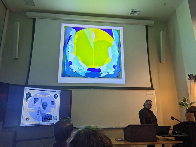 Great Artist talk/presentation at The Dominican School of Philosophy&Theology