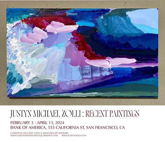 Exhibit: Justyn Michael Zolli : Recent Paintings, San Francisco, CA