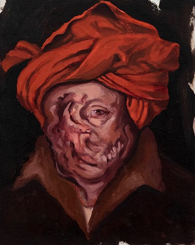 Self-Portrait With The Plague