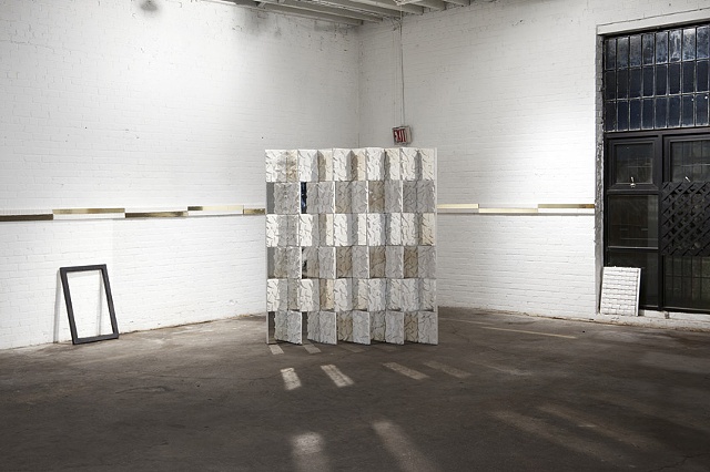 Installation Shot (From left to right: Untitled, Accordion Stack, Jacob's Ladder, Lattice) 
