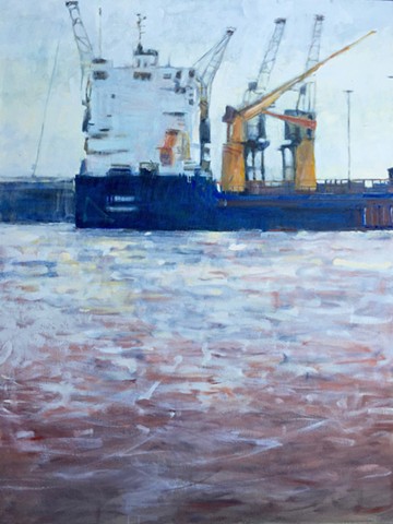 Freighter Paintings