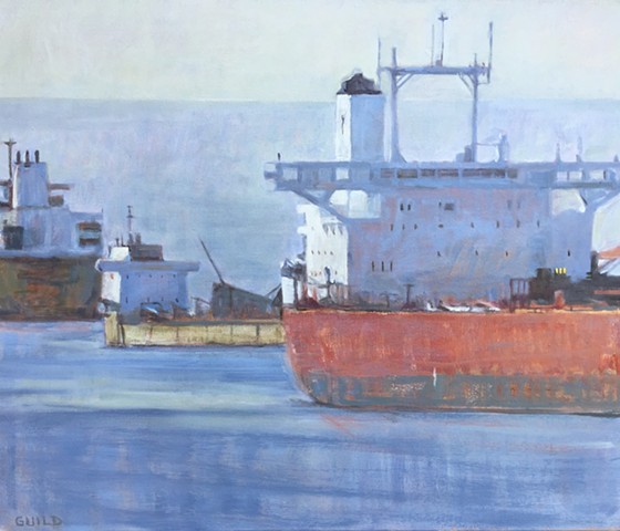freigther painting, paintings of ships