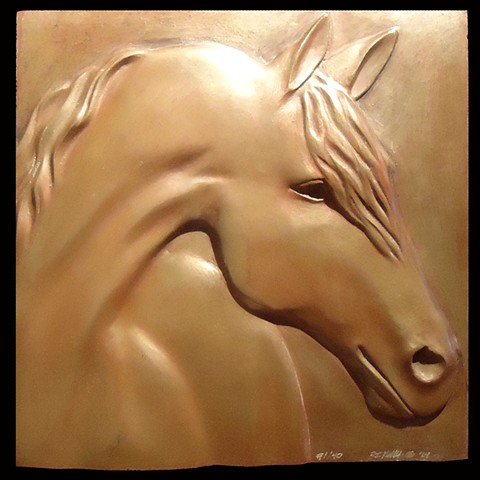 Bas-Relief Sculptures/Equine