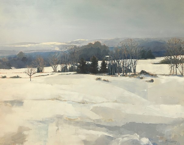 Winter In Stowe - SOLD