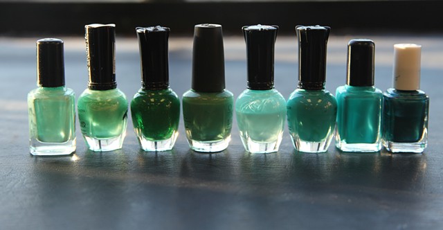 Naughty Nilz will be doing nail art inspired by the color pellette of Wilson and Schlagbaum 