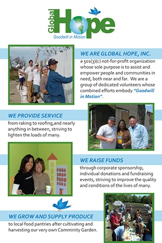 Global Hope, Inc. - Brochure (front)