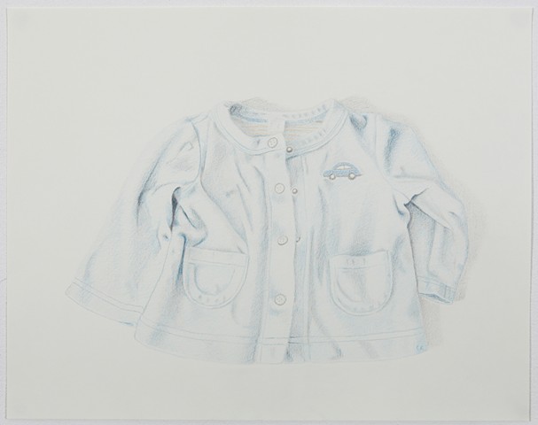 Celia Rocha graphite and color pencil on paper drawing