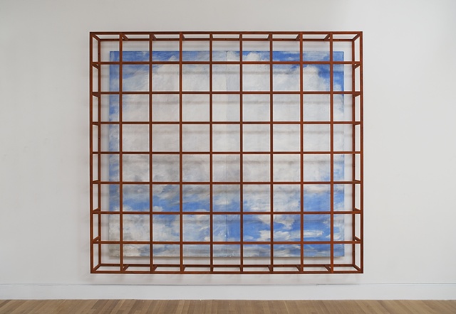 Caged Cloud Painting
